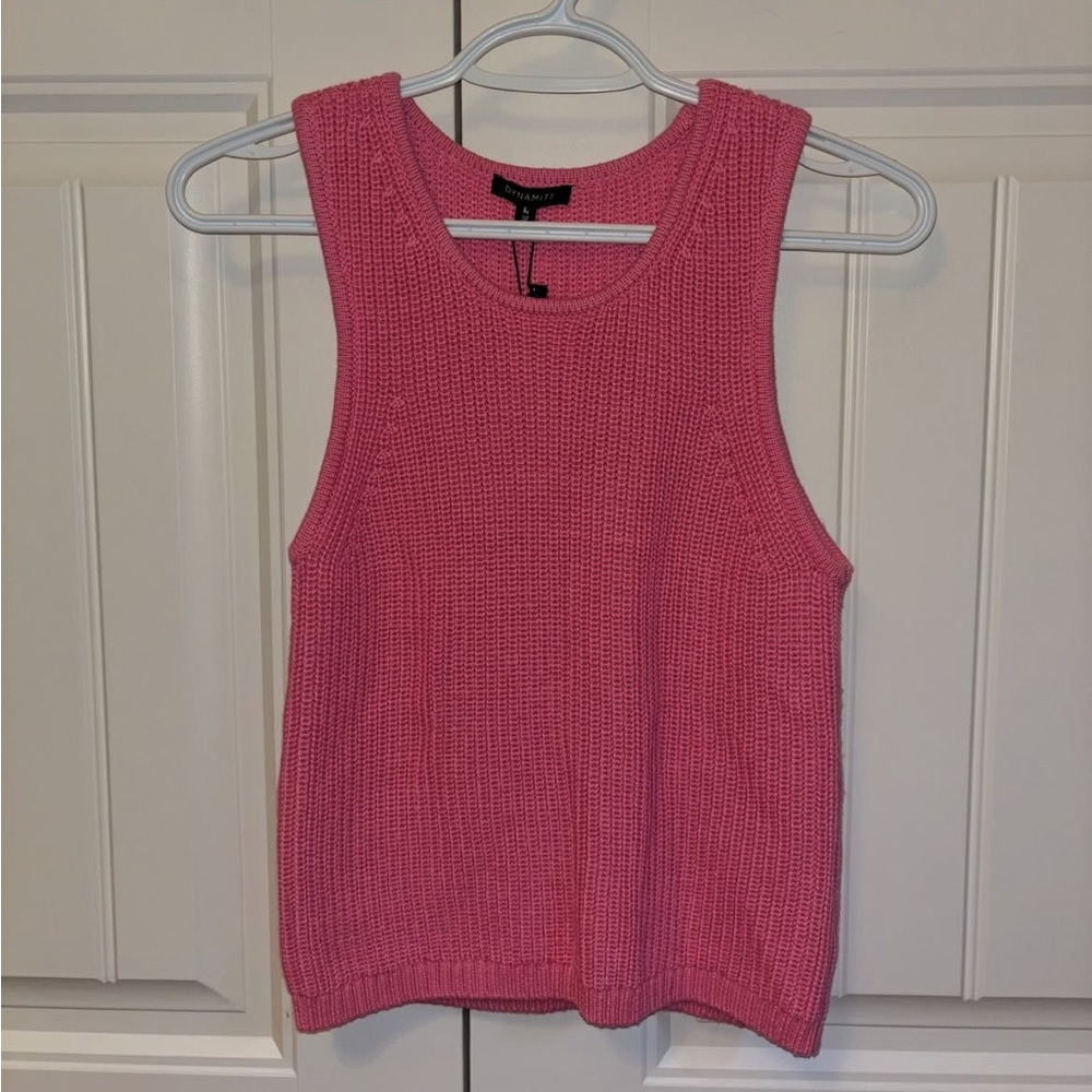 NWT Dynamite Sweater Tank